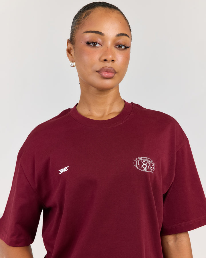 AFL x EE Oversized Tee - Brisbane