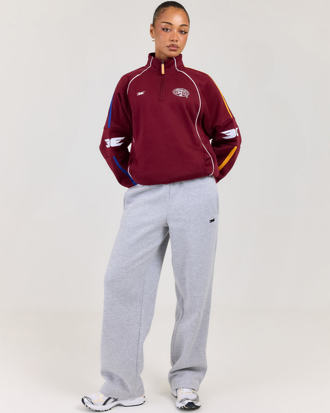 AFL x EE Retro 1/4 Zip - Brisbane