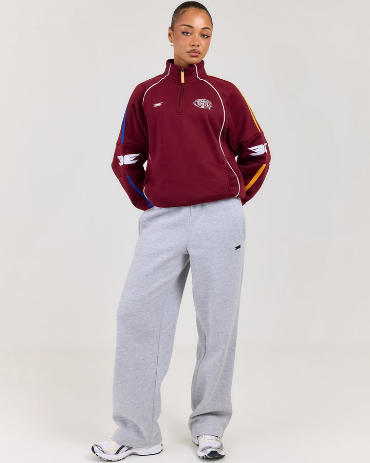 AFL x EE Retro 1/4 Zip - Brisbane