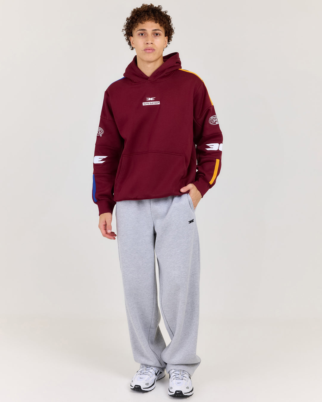 AFL x EE Retro Hoodie - Brisbane