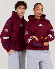 AFL x EE Retro Hoodie - Brisbane