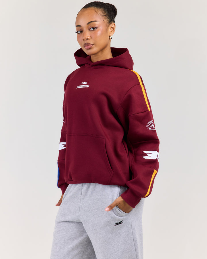 AFL x EE Retro Hoodie - Brisbane