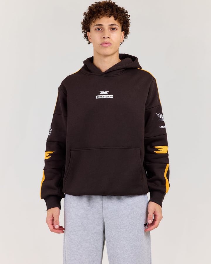AFL x EE Retro Hoodie - Hawthorn