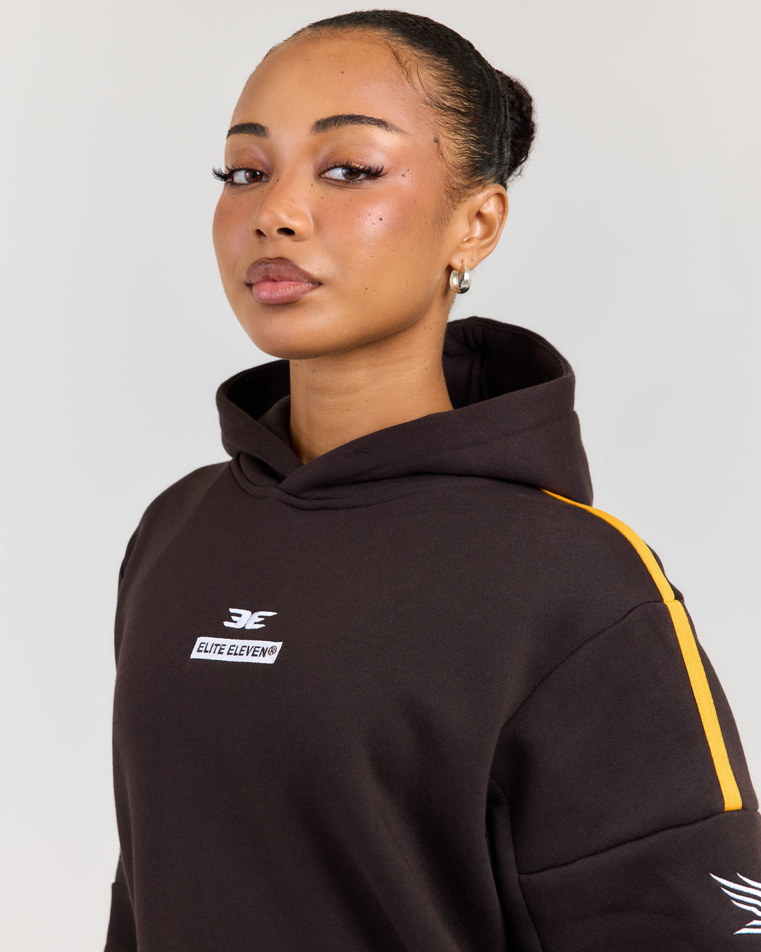 AFL x EE Retro Hoodie - Hawthorn