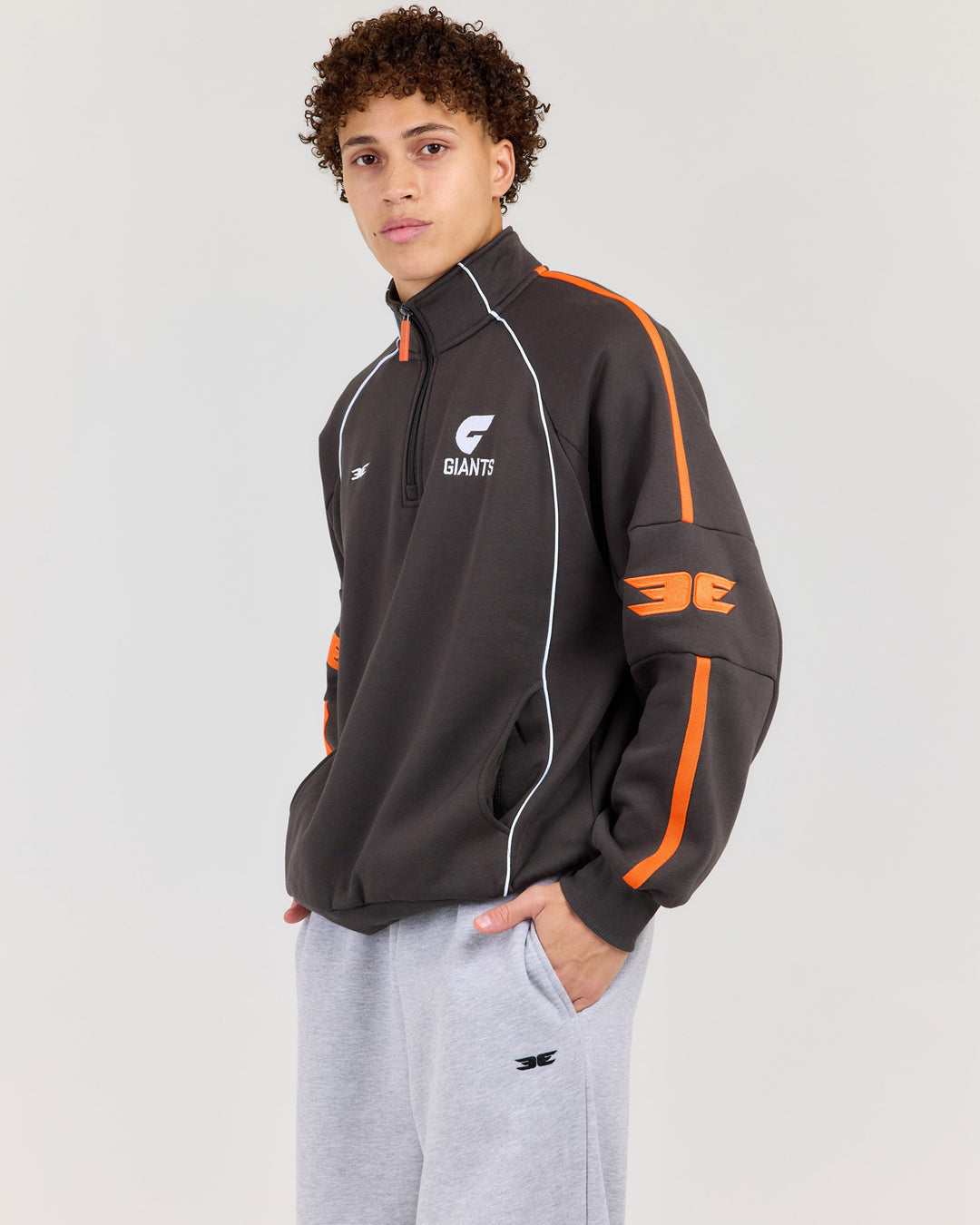 AFL x EE Retro 1/4 Zip - GWS Giants