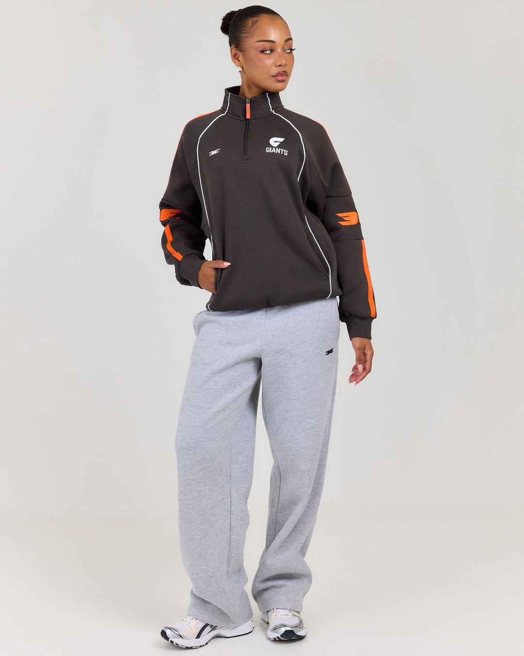 AFL x EE Retro 1/4 Zip - GWS Giants