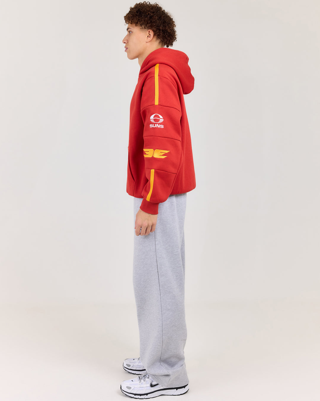 AFL x EE Retro Hoodie - Gold Coast SUNS