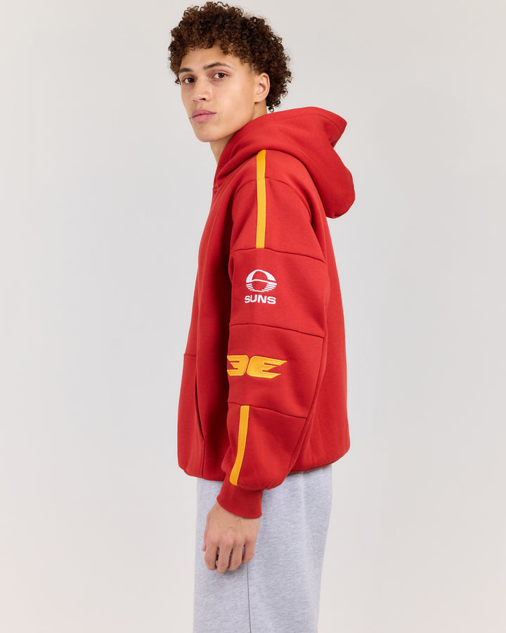 AFL x EE Retro Hoodie - Gold Coast SUNS