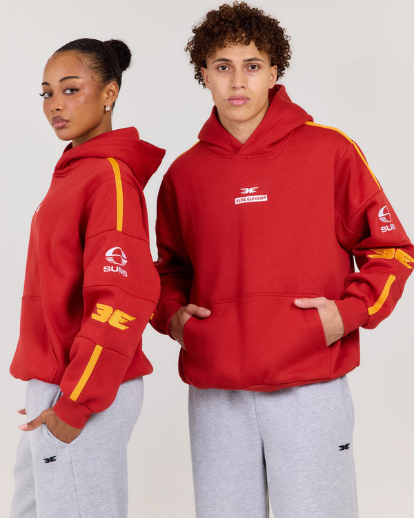 AFL x EE Retro Hoodie - Gold Coast SUNS