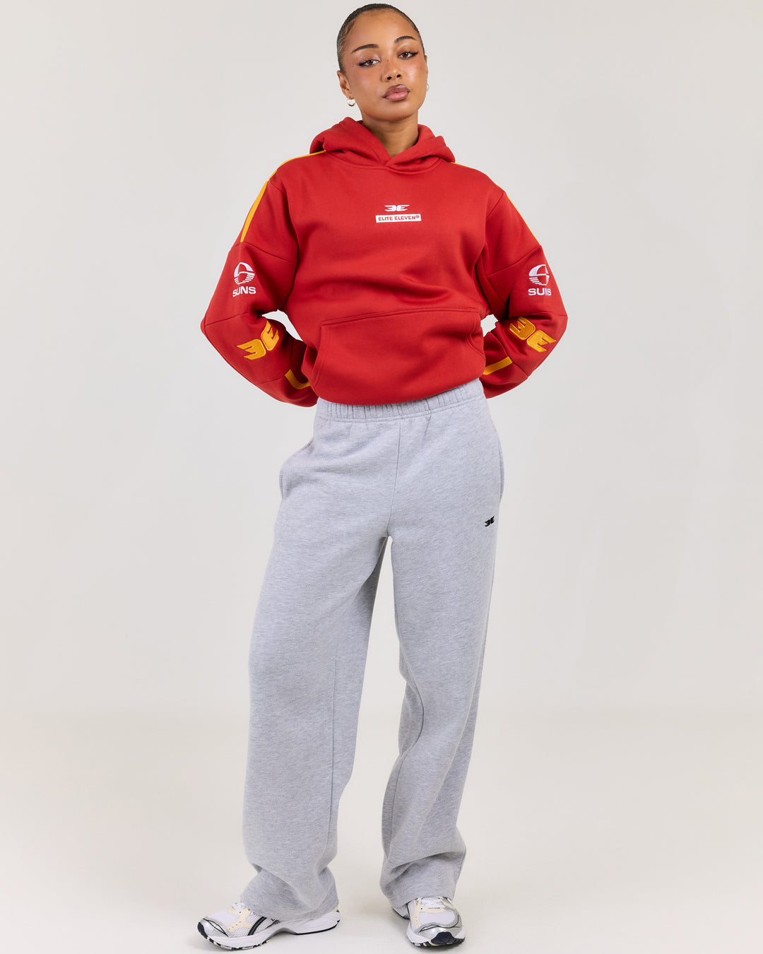 AFL x EE Retro Hoodie - Gold Coast SUNS