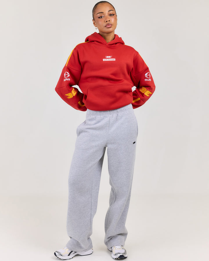 AFL x EE Retro Hoodie - Gold Coast SUNS