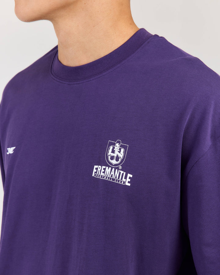 AFL x EE Oversized Tee - Fremantle