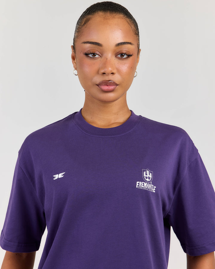AFL x EE Oversized Tee - Fremantle
