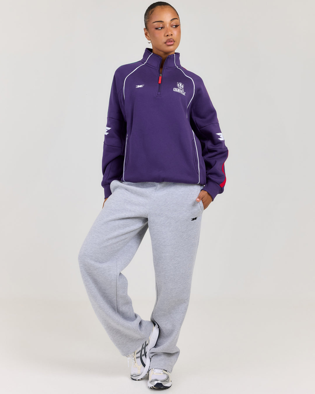 AFL x EE Retro 1/4 Zip - Fremantle