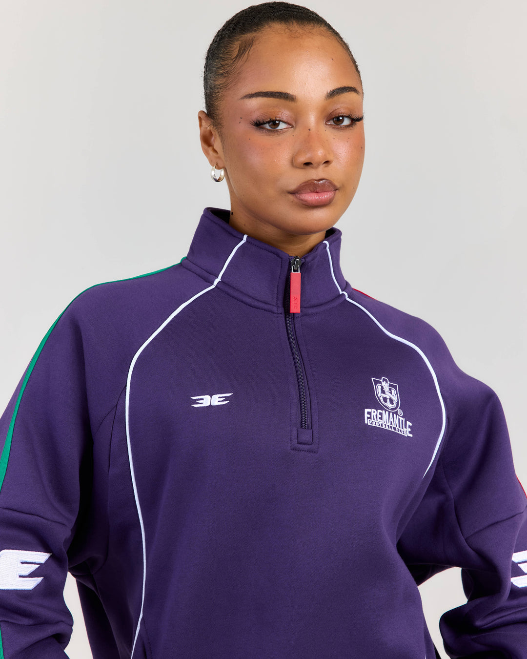 AFL x EE Retro 1/4 Zip - Fremantle