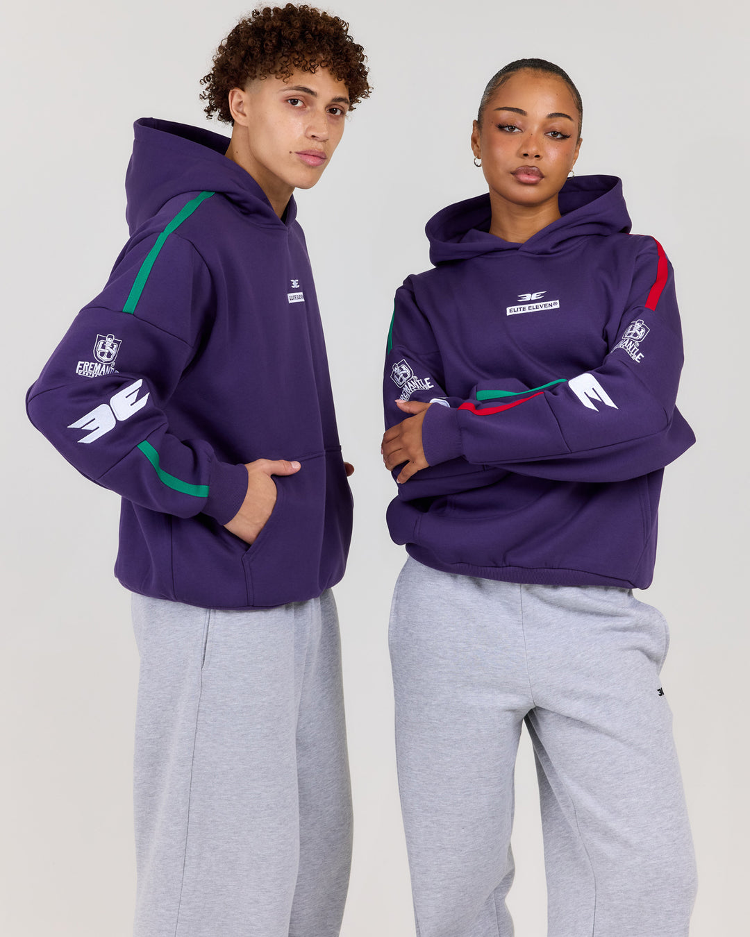 AFL x EE Retro Hoodie - Fremantle