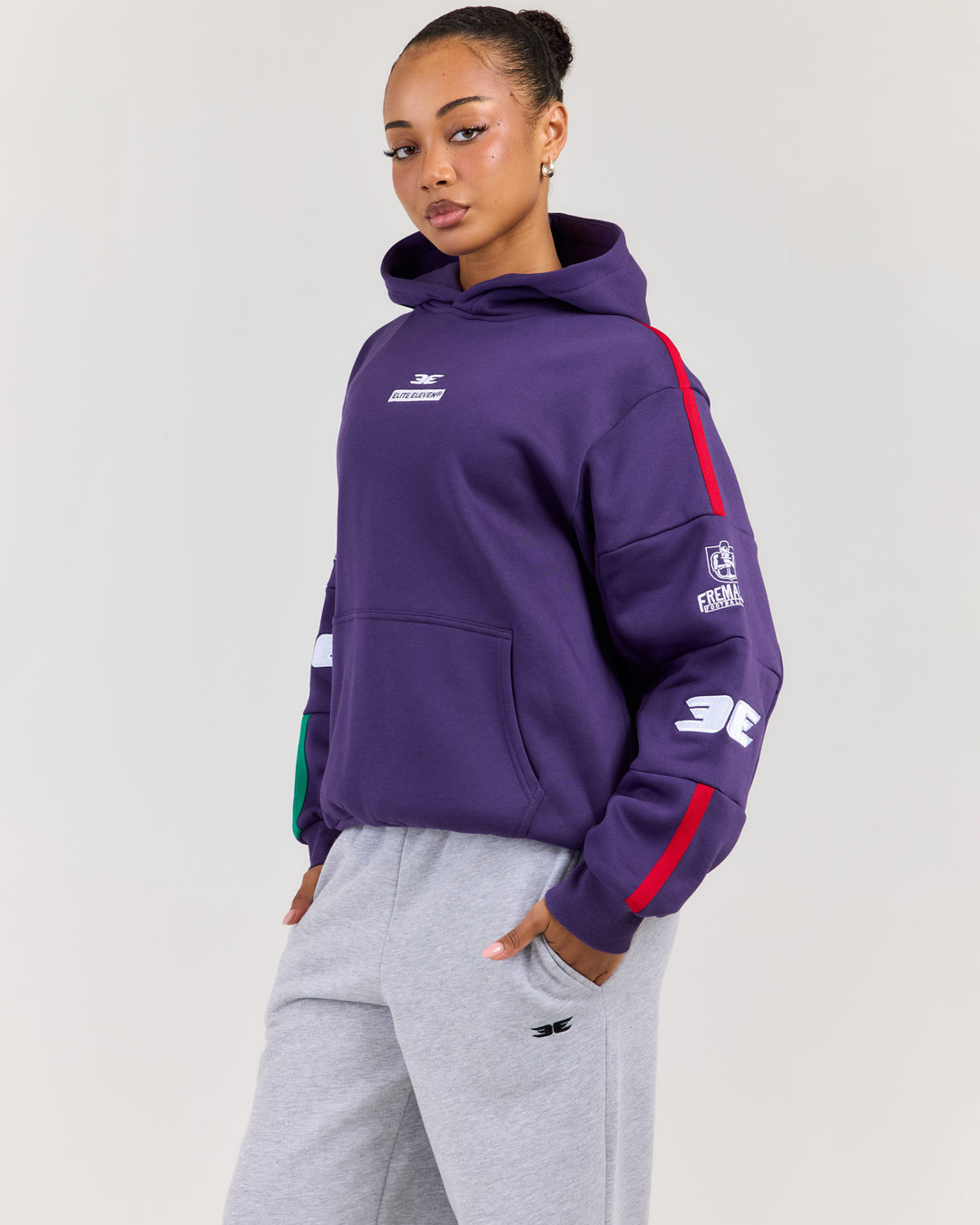 AFL x EE Retro Hoodie - Fremantle