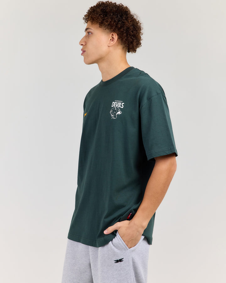 AFL x EE Oversized Tee - Tasmania Devils