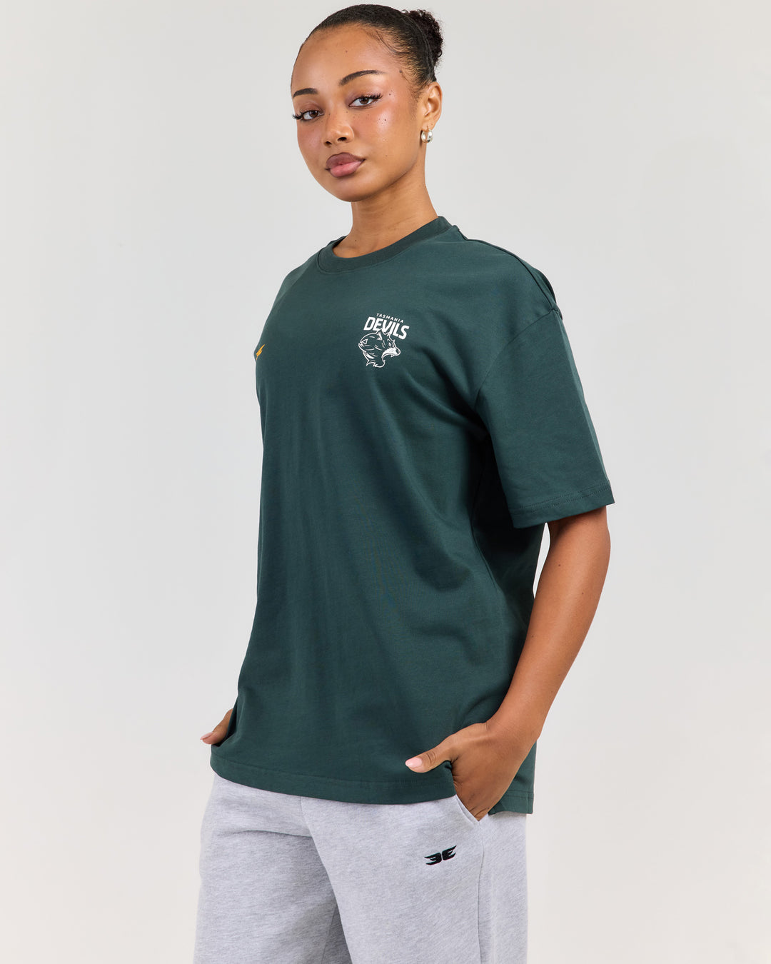 AFL x EE Oversized Tee - Tasmania Devils