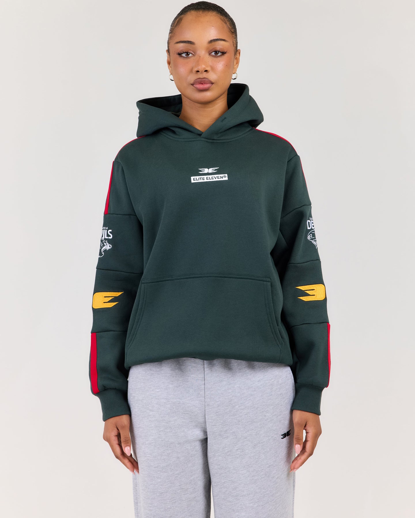 AFL x EE Retro Hoodie - Tasmania Devils – Elite Eleven