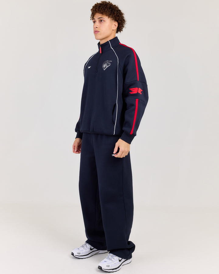 AFL x EE Retro 1/4 Zip - Melbourne