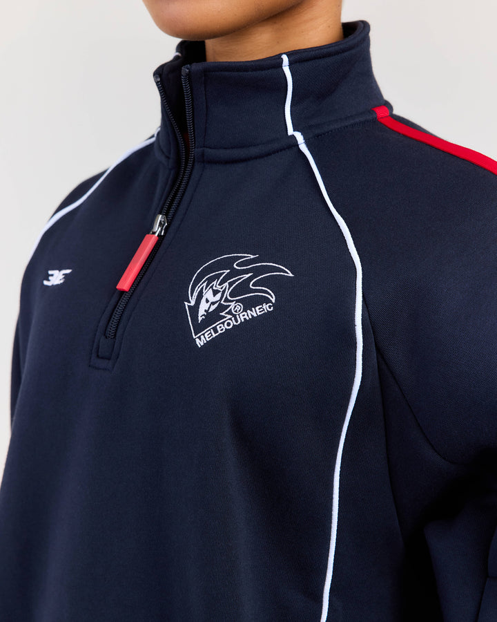 AFL x EE Retro 1/4 Zip - Melbourne