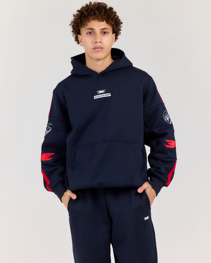 AFL x EE Retro Hoodie - Melbourne