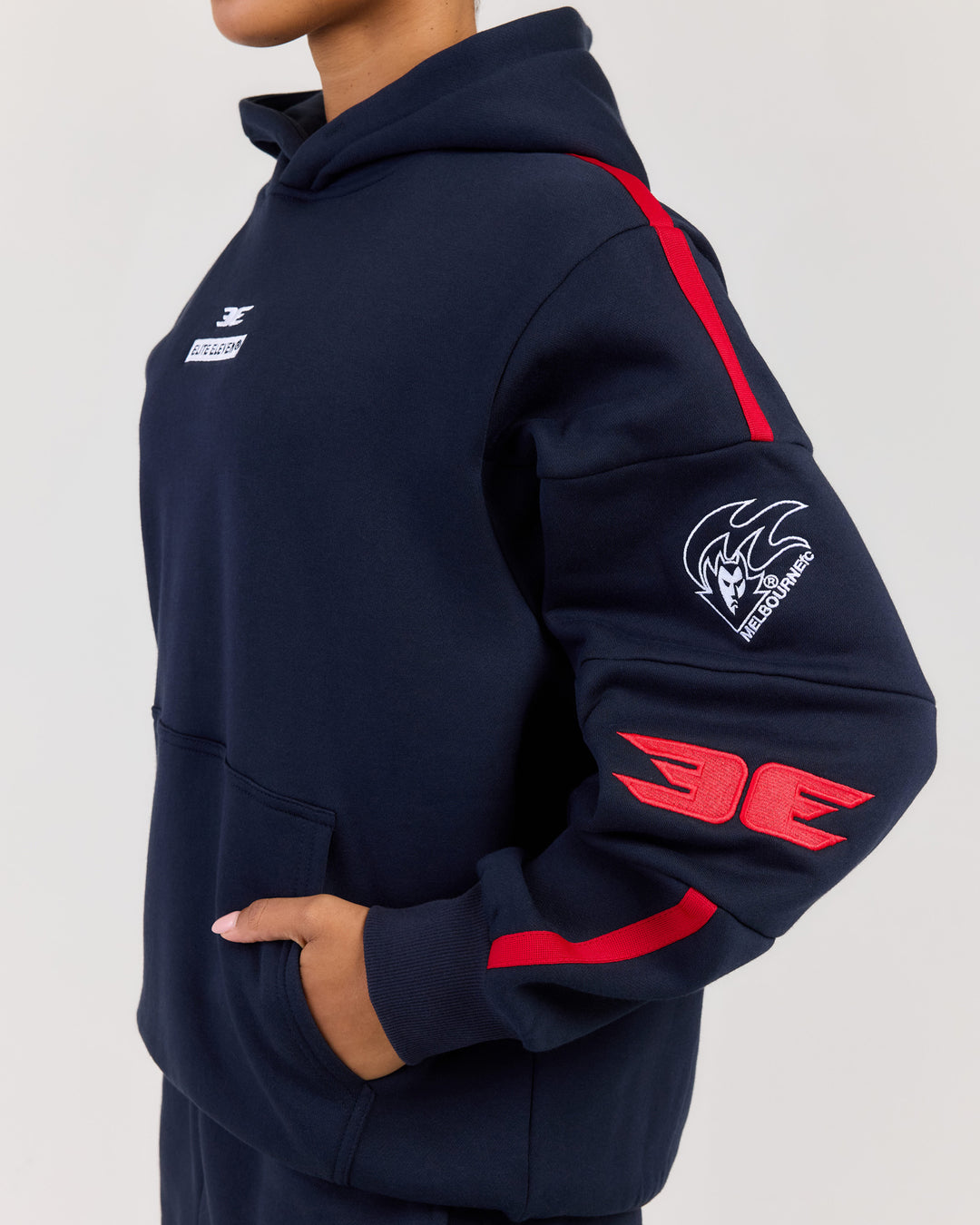 AFL x EE Retro Hoodie - Melbourne