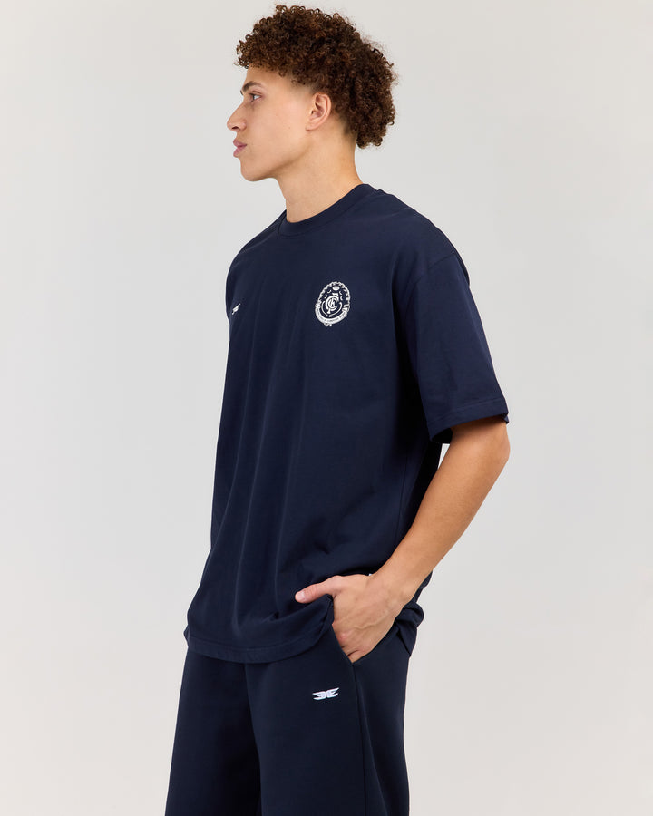 AFL x EE Oversized Tee - Carlton