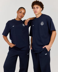 AFL x EE Oversized Tee - Carlton