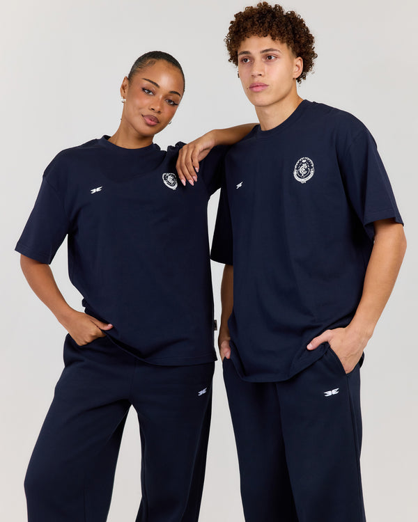 AFL x EE Oversized Tee - Carlton