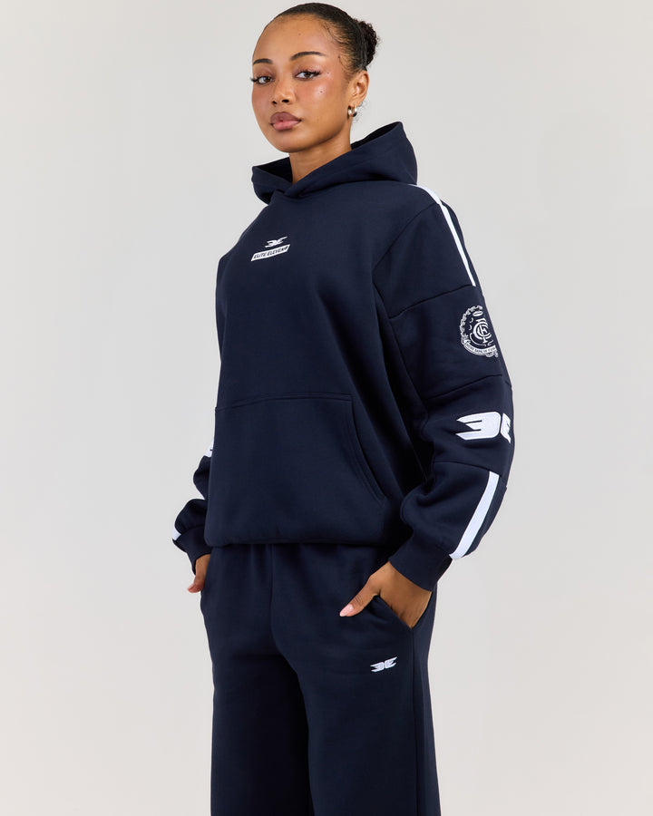 AFL x EE Retro Hoodie - Carlton
