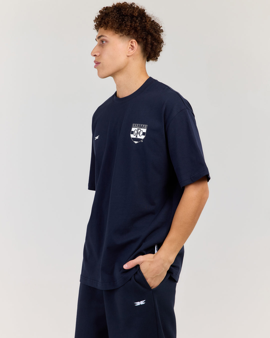 AFL x EE Oversized Tee - Geelong