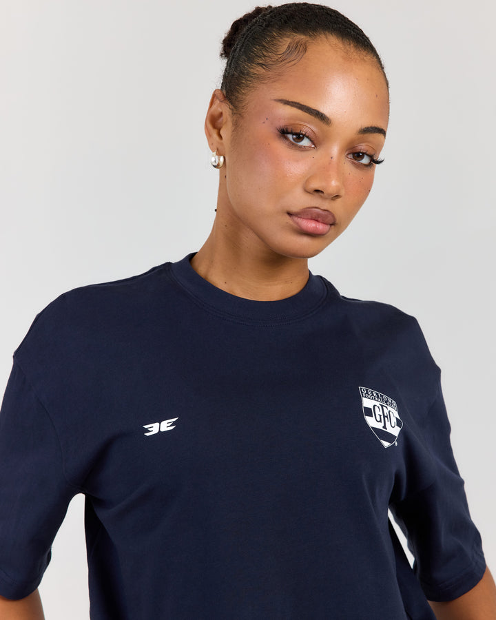 AFL x EE Oversized Tee - Geelong