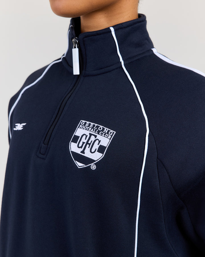AFL x EE Retro 1/4 Zip - Geelong