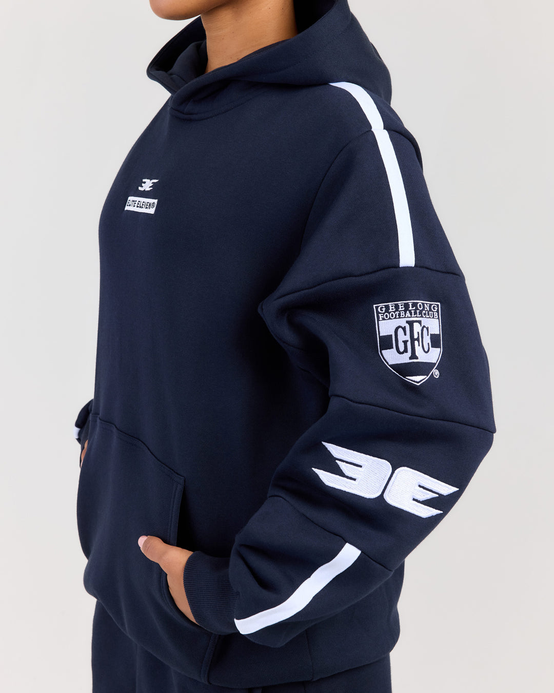 AFL x EE Retro Hoodie - Geelong
