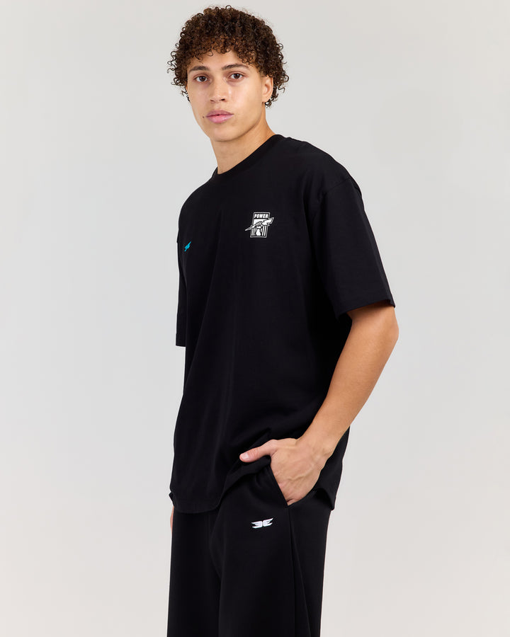 AFL x EE Oversized Tee - Port Adelaide