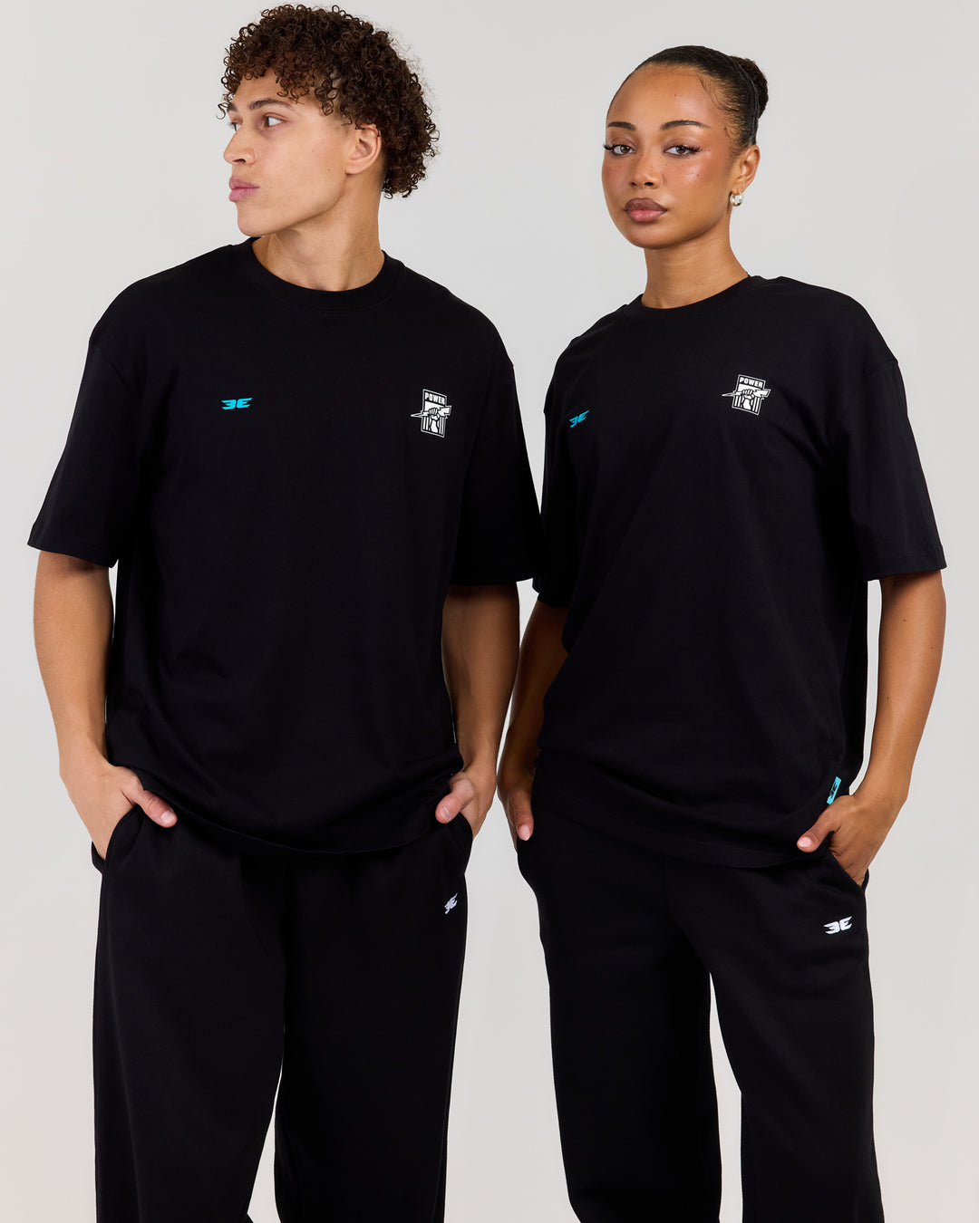 AFL x EE Oversized Tee - Port Adelaide