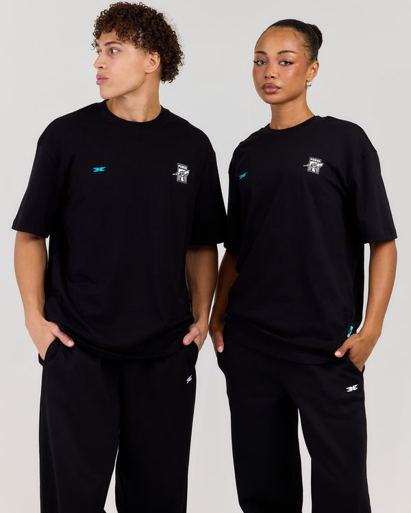 AFL x EE Oversized Tee - Port Adelaide