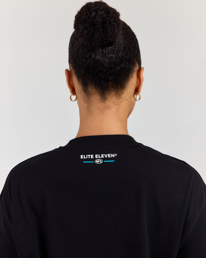 AFL x EE Oversized Tee - Port Adelaide