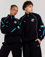 AFL x EE Retro 1/4 Zip - Port Adelaide