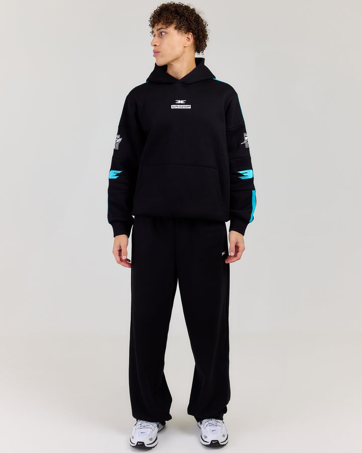 AFL x EE Retro Hoodie - Port Adelaide