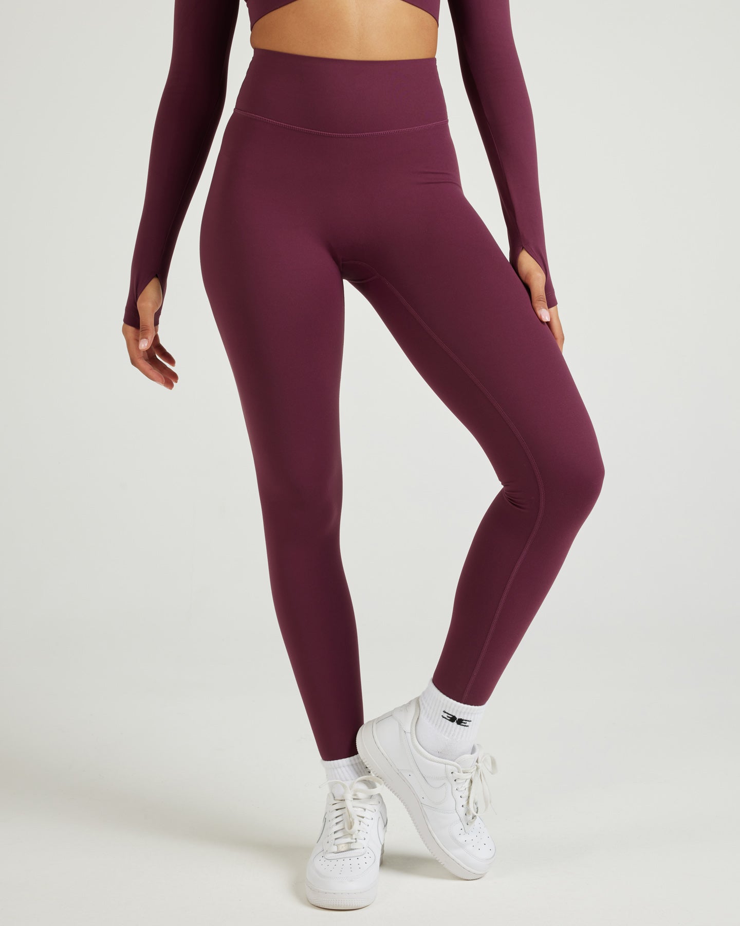 Airey Leggings - Cherry Cola