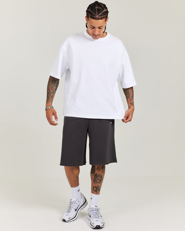 Omni Oversized Shorts - Charcoal