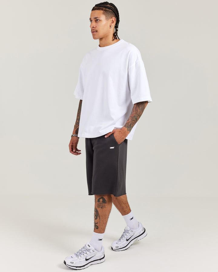 Omni Oversized Shorts - Charcoal