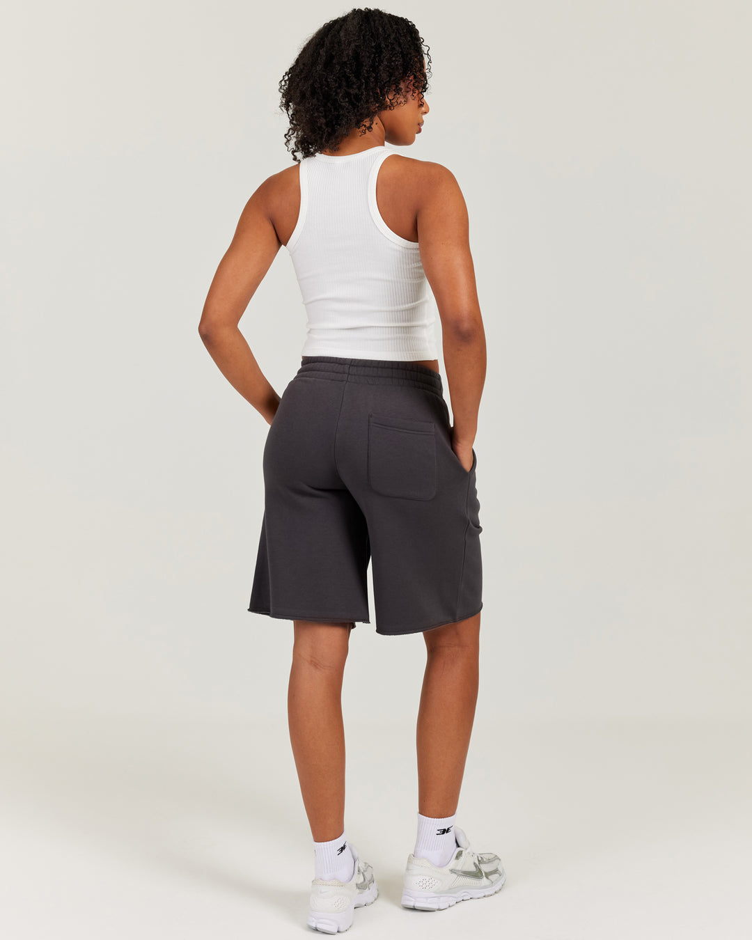 Omni Oversized Shorts - Charcoal