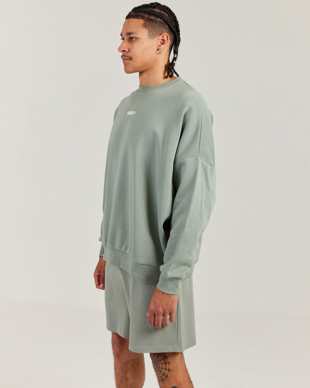 Arc Unisex Crewneck - Dusty Sage