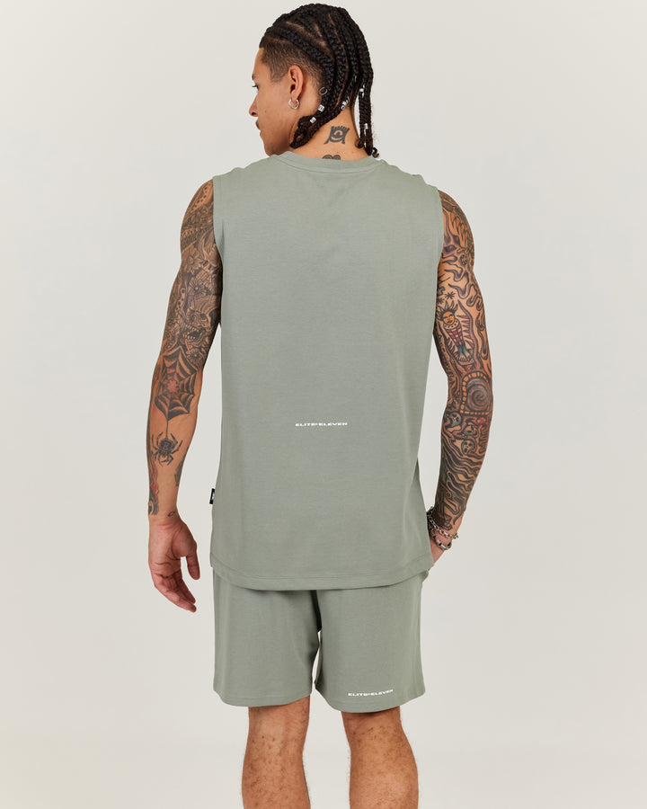 Arc Men's Tank - Dusty Sage