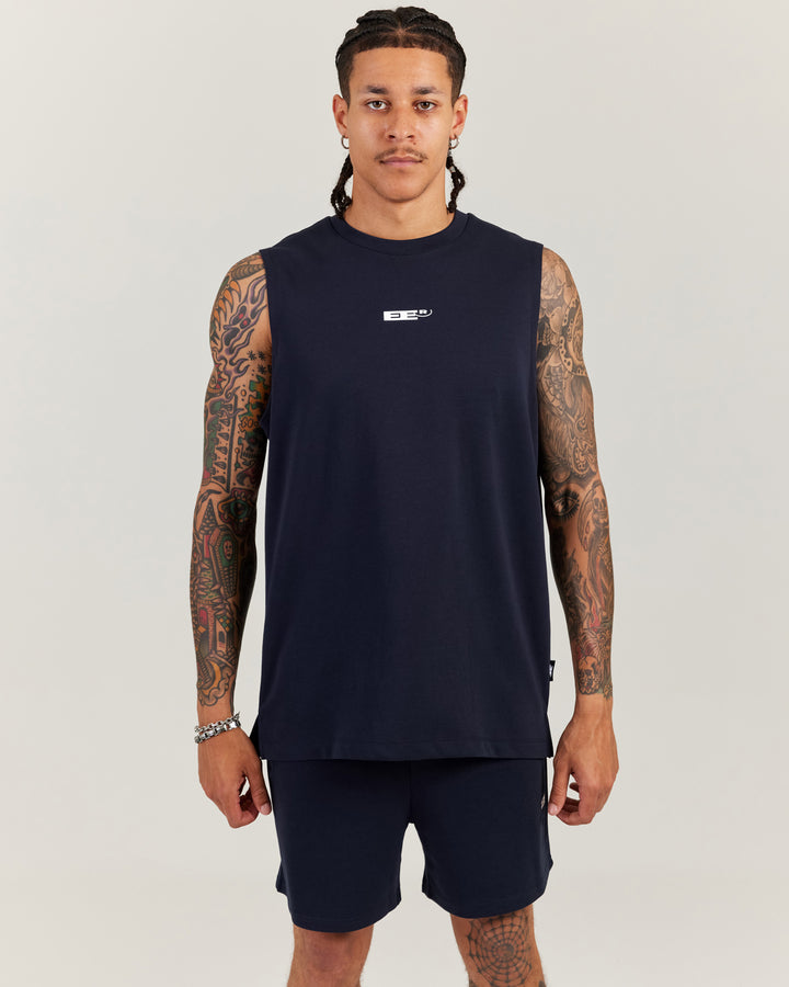 Arc Men's Tank - Navy