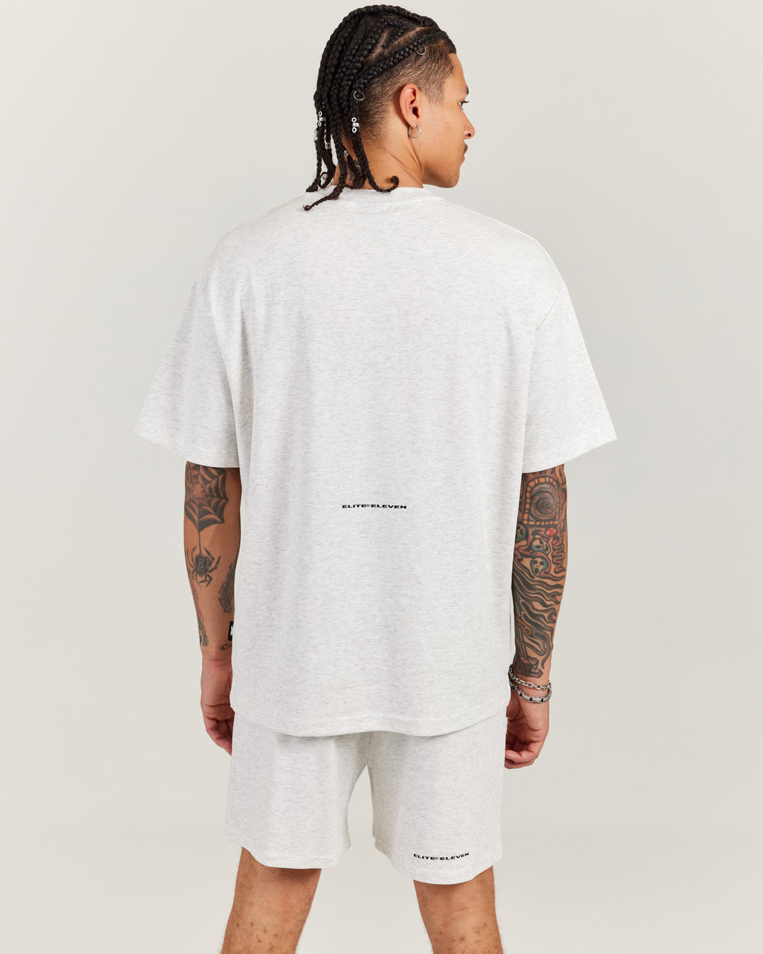 Arc Oversize Men's Tee - Polar Grey